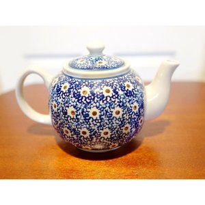 Williams Sonoma Vintage Polish Pottery Teapot